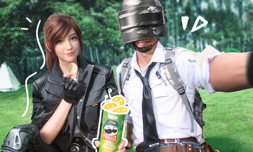 和平精英×品客推出「和平精英对话桶」，与特种兵玩真心话大冒险