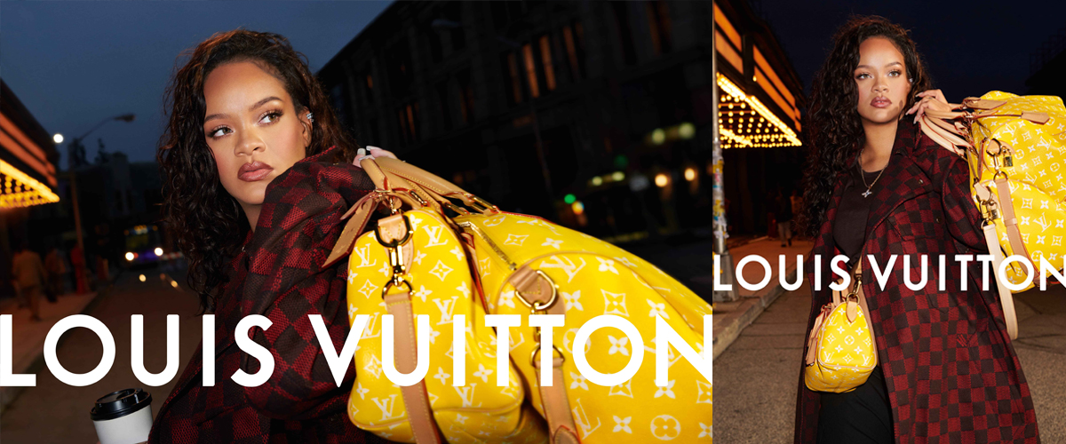 Rihanna演绎路易威登2024春夏男士系列广告特辑
