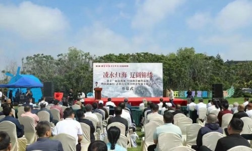 惊喜凌海 乐享畅游 | “凌水归海 辽阔锦绣”第十一届沧海颂·中国海洋画作品展在凌海举行