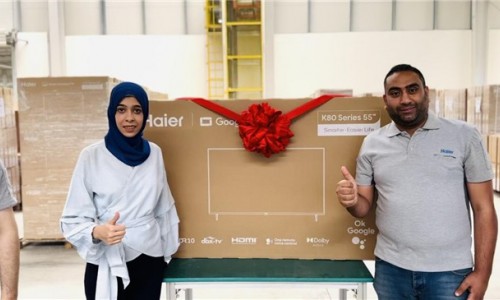 深耕中东非！ 海尔埃及生态园首批电视订单交付