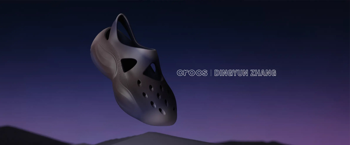 Crocs再度携手先锋设计师Dingyun Zhang打造联名鞋款全新配色