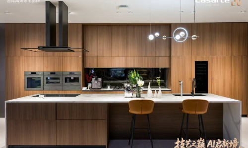卡萨帝厨电AWE发布行业首款升降中岛烟机